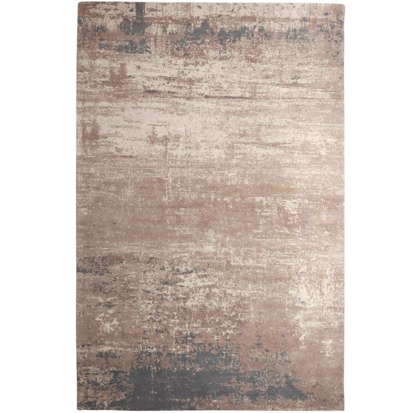 Moebel Living Šedo hnědý bavlněný koberec Charlize 240 x 350 cm Moebel Living