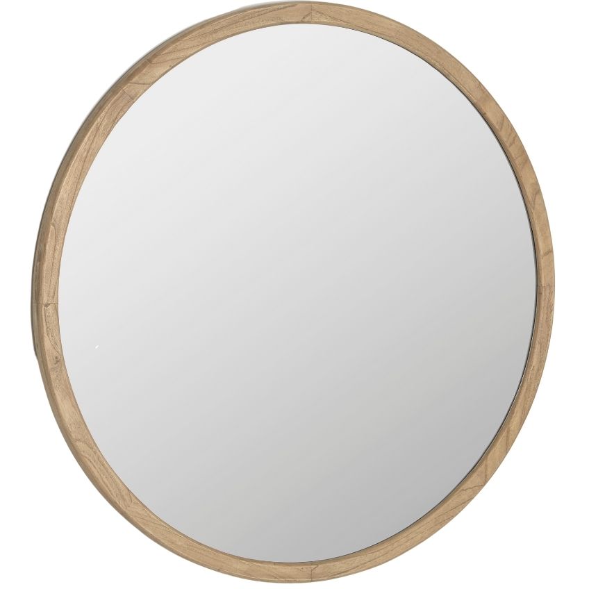 Dřevěné závěsné zrcadlo Kave Home Alum 100 cm Kave Home