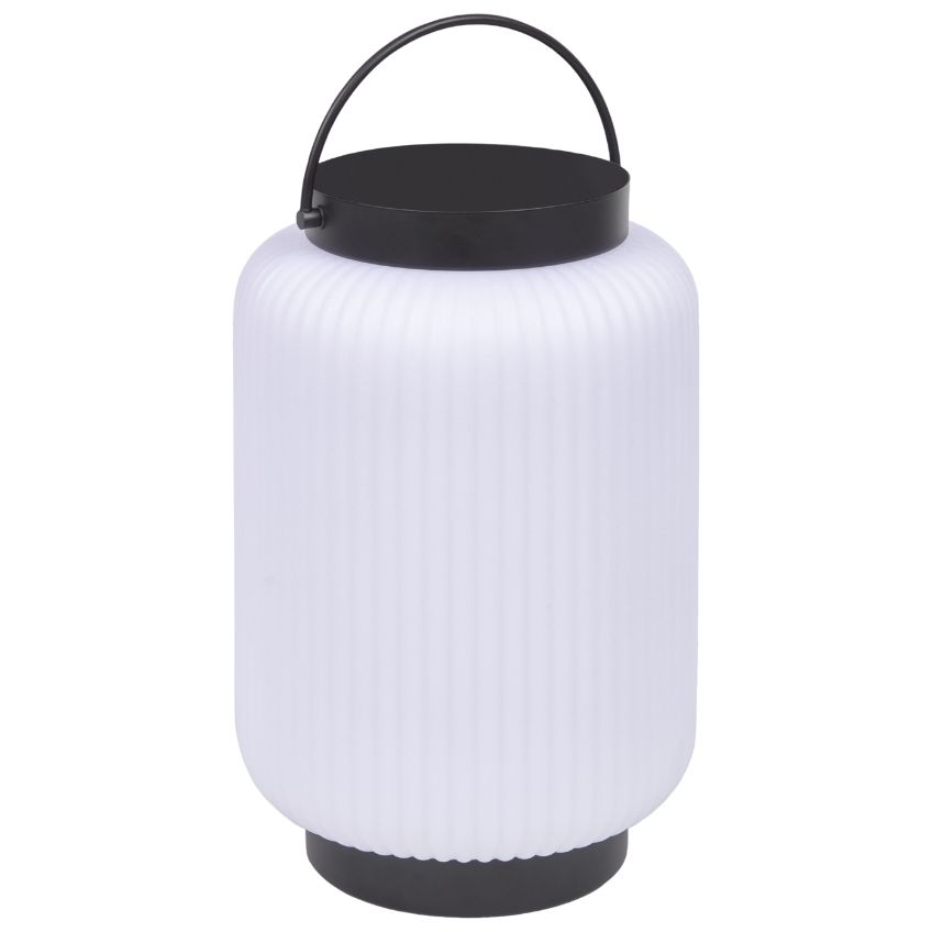 Bílá plastová stolní LED lampa Kave Home Verona Kave Home