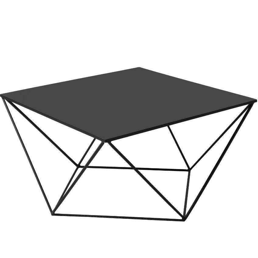 Nordic Design Kovový konferenční stolek Deryl 80x80 cm Nordic Design