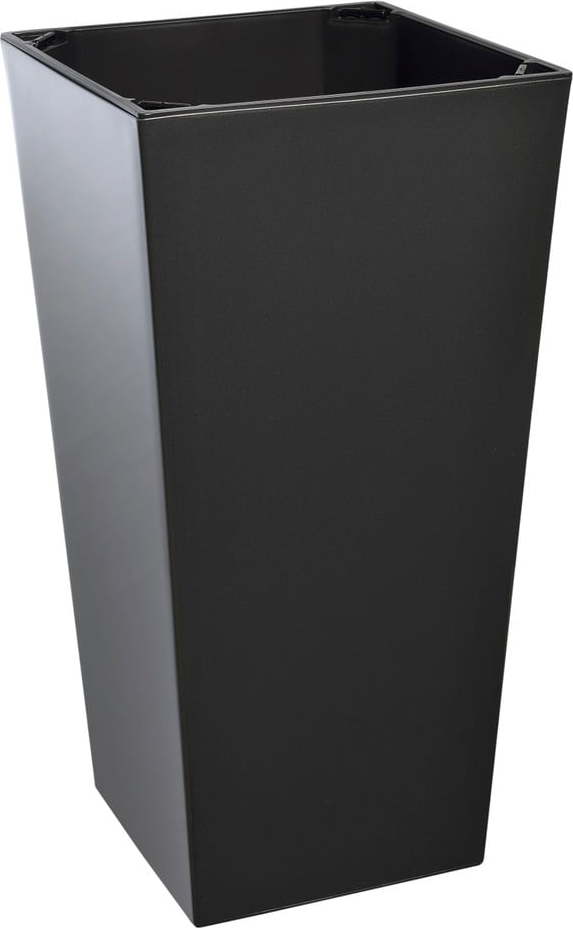 Antracitově šedý květináč Gardenico Elise