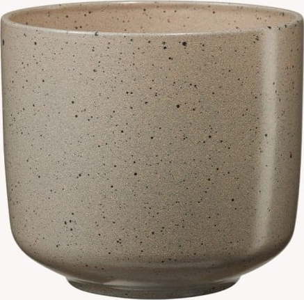 Béžový keramický květináč Big pots Bari