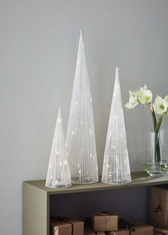 Bílá vánoční světelná dekorace Markslöjd Dunge Markslöjd