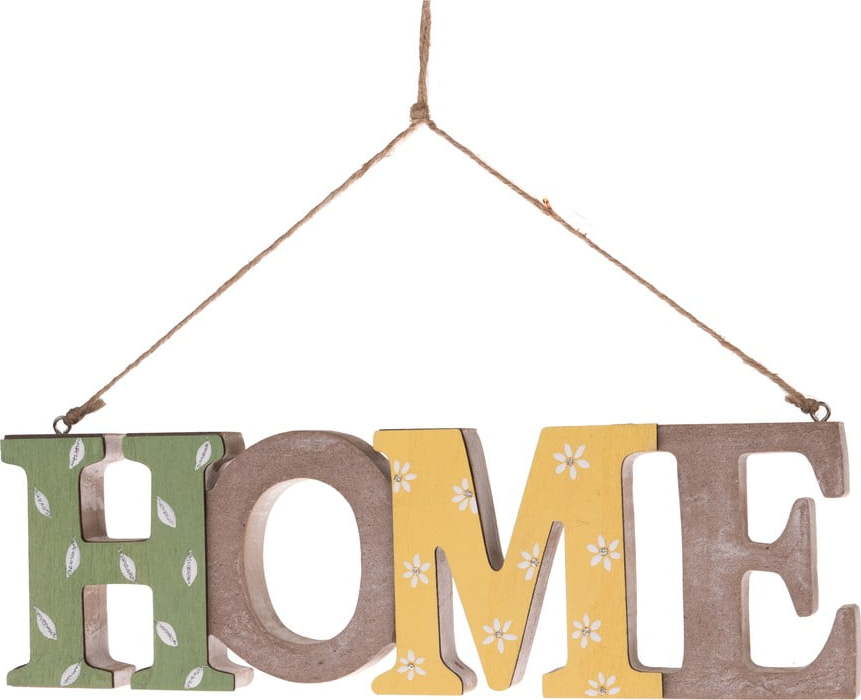 Dřevěná závěsná dekorace Dakls Home Sweet Home Dakls