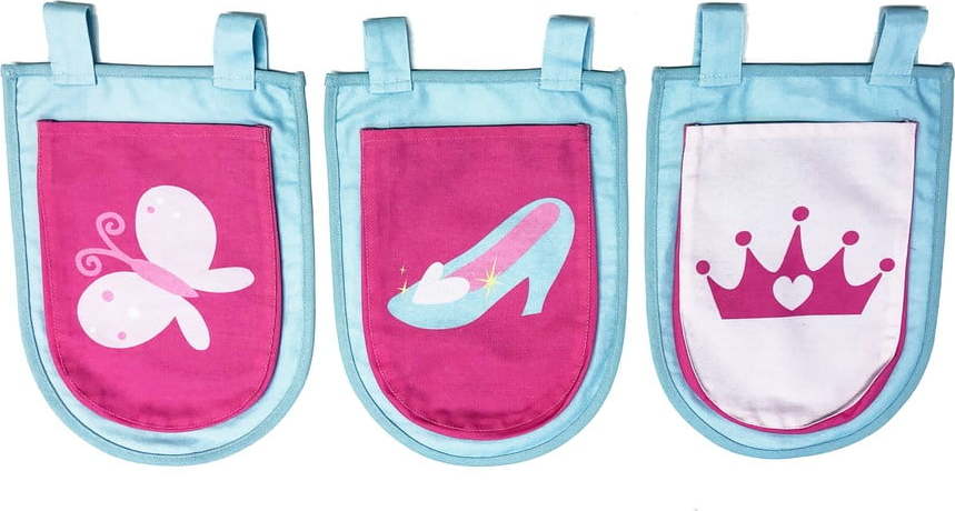 Sada 3 kapes k posteli Vipack Princess Vipack