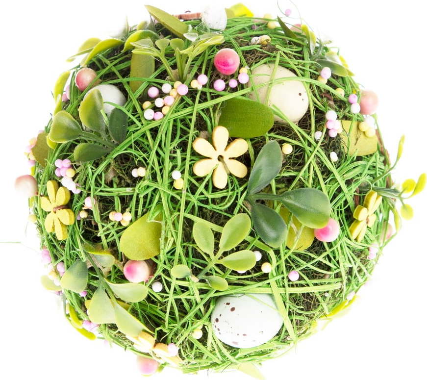 Zelená závěsná velikonoční dekorace Dakls Easter Ball