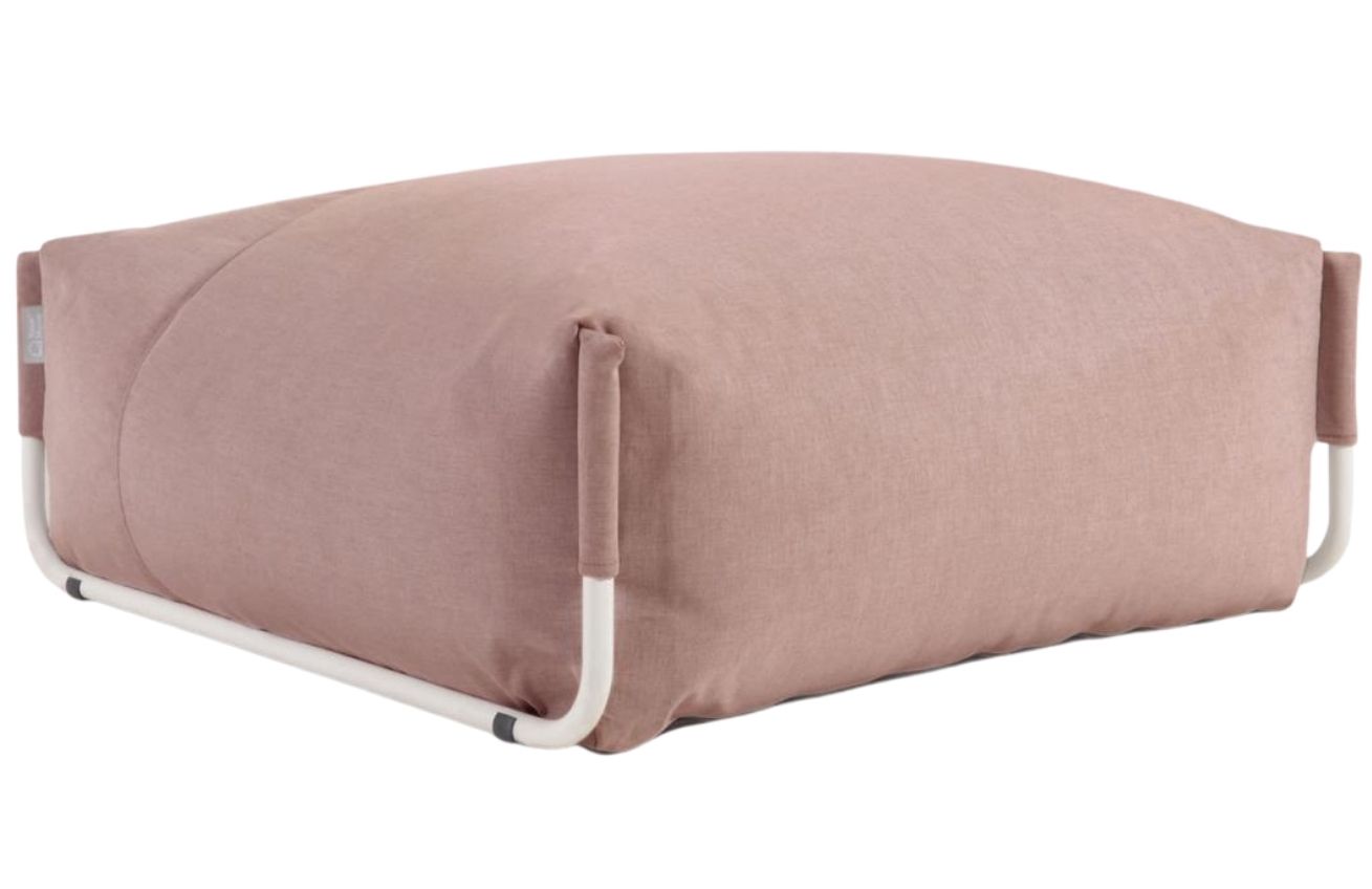 Terakotově červený látkový modul Kave Home Square 101 x 101 cm Kave Home