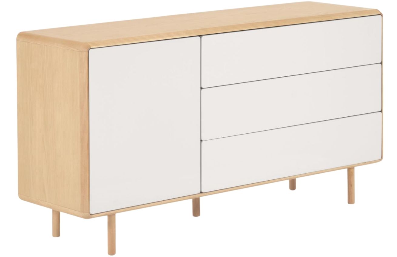 Jasanová komoda Kave Home Anielle 150 x 42 cm Kave Home