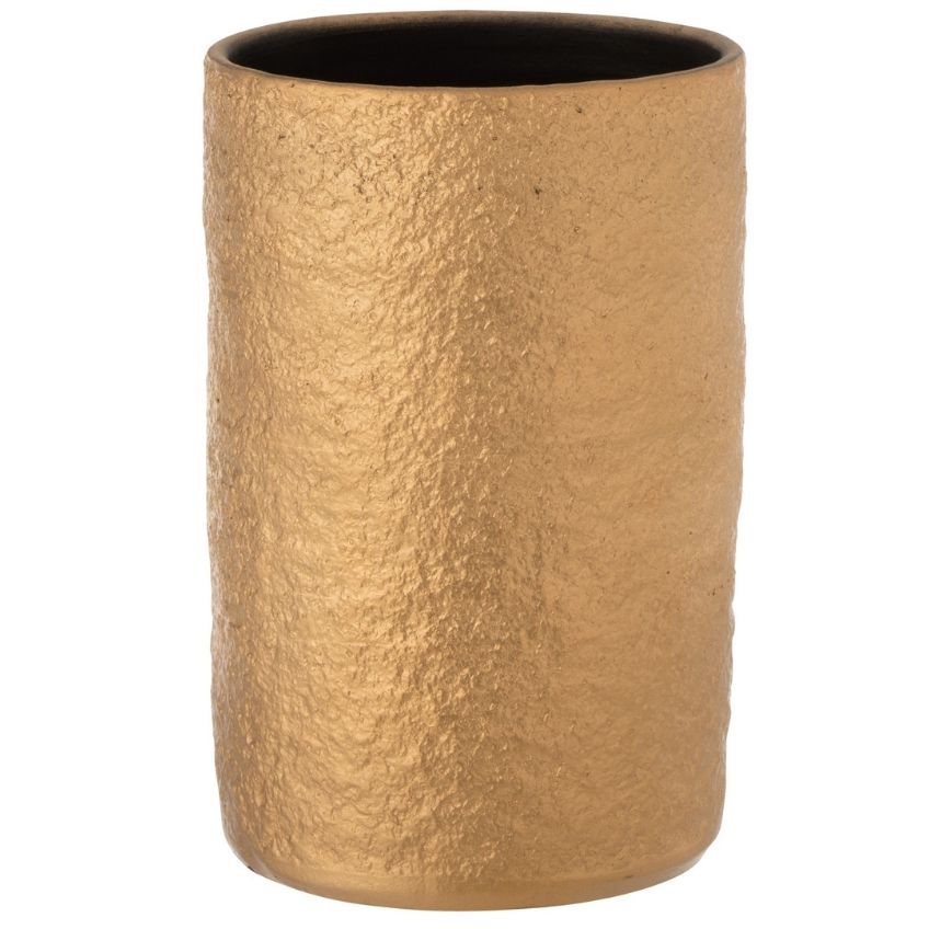 Zlatá keramická váza J-line Gatsby S J-line