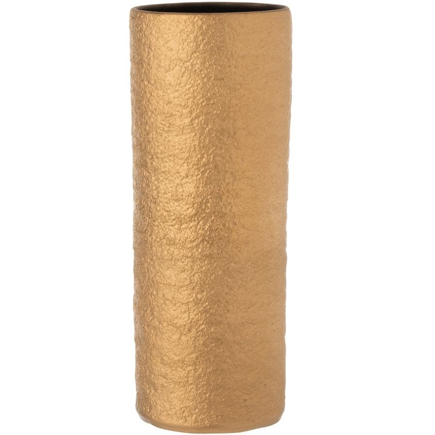 Zlatá keramická váza J-line Gatsby L J-line