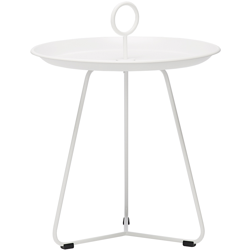 Bílý kovový odkládací stolek HOUE Eyelet 45 cm Houe