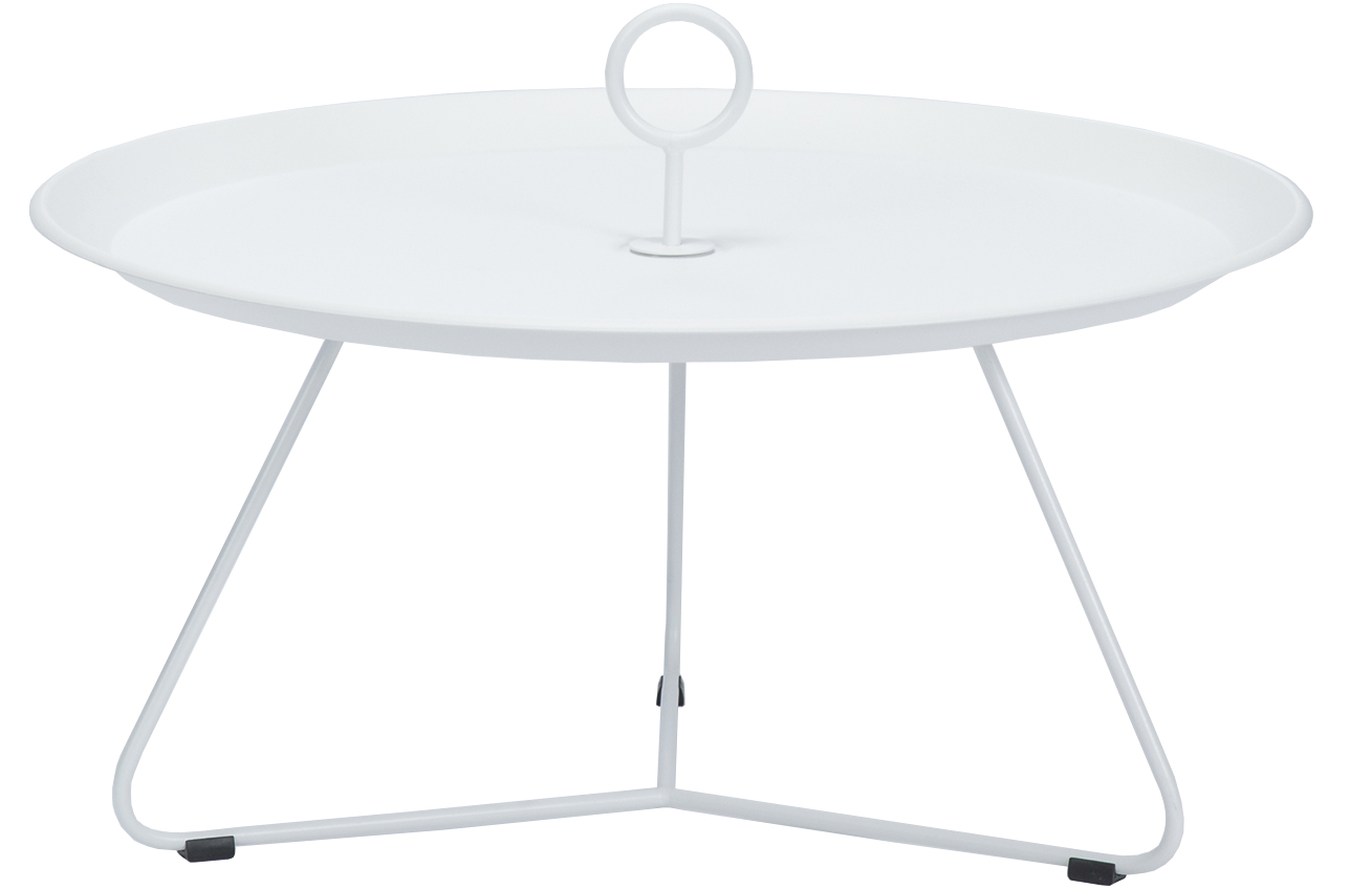 Bílý kovový konferenční stolek HOUE Eyelet 70 cm Houe