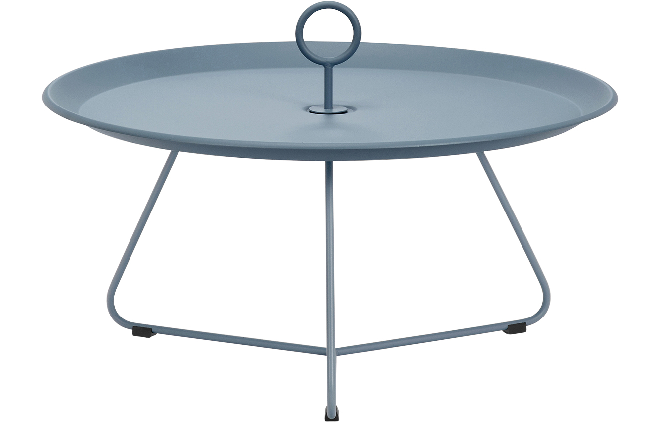 Tmavě modrý kovový konferenční stolek HOUE Eyelet 70 cm Houe