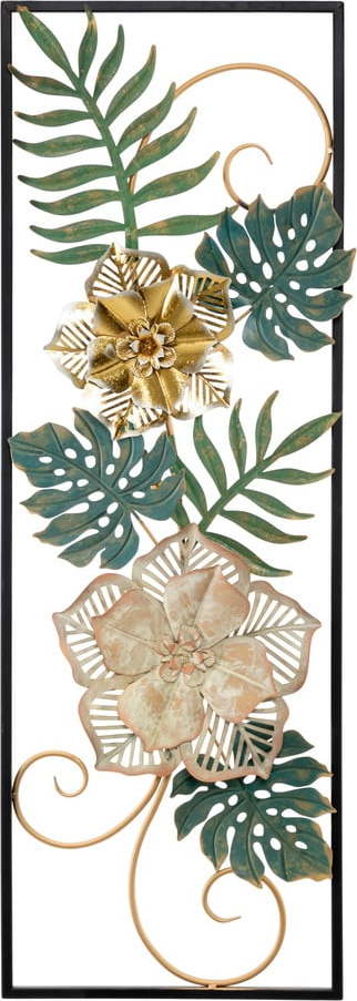 Kovová závěsná dekorace se vzorem květin Mauro Ferretti Campur -A-