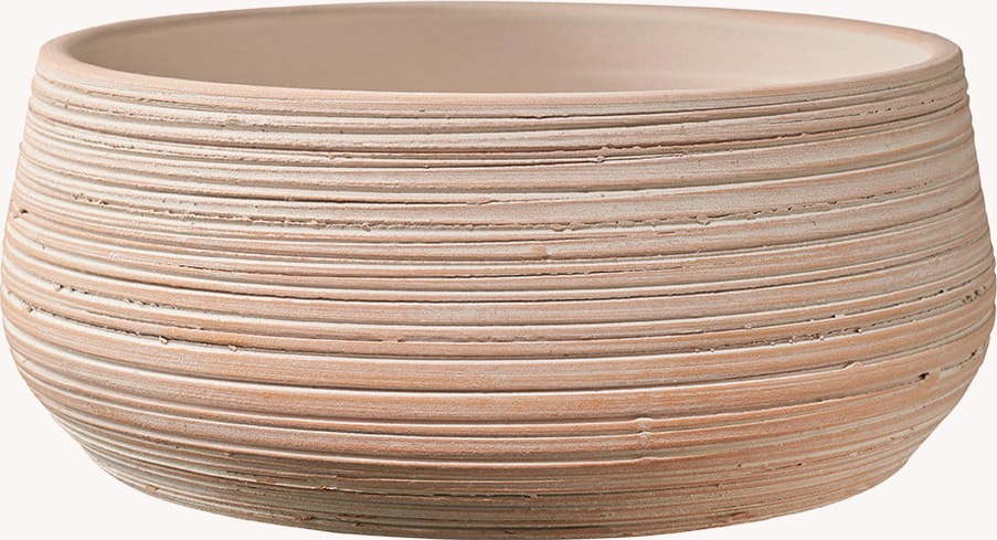 Oranžový keramický květináč Big pots Ravenna