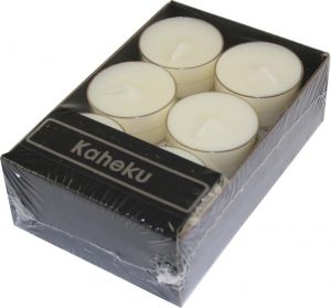 Sada 12 b&iacute;l&yacute;ch čajov&yacute;ch sv&iacute;ček Ego Dekor Silea