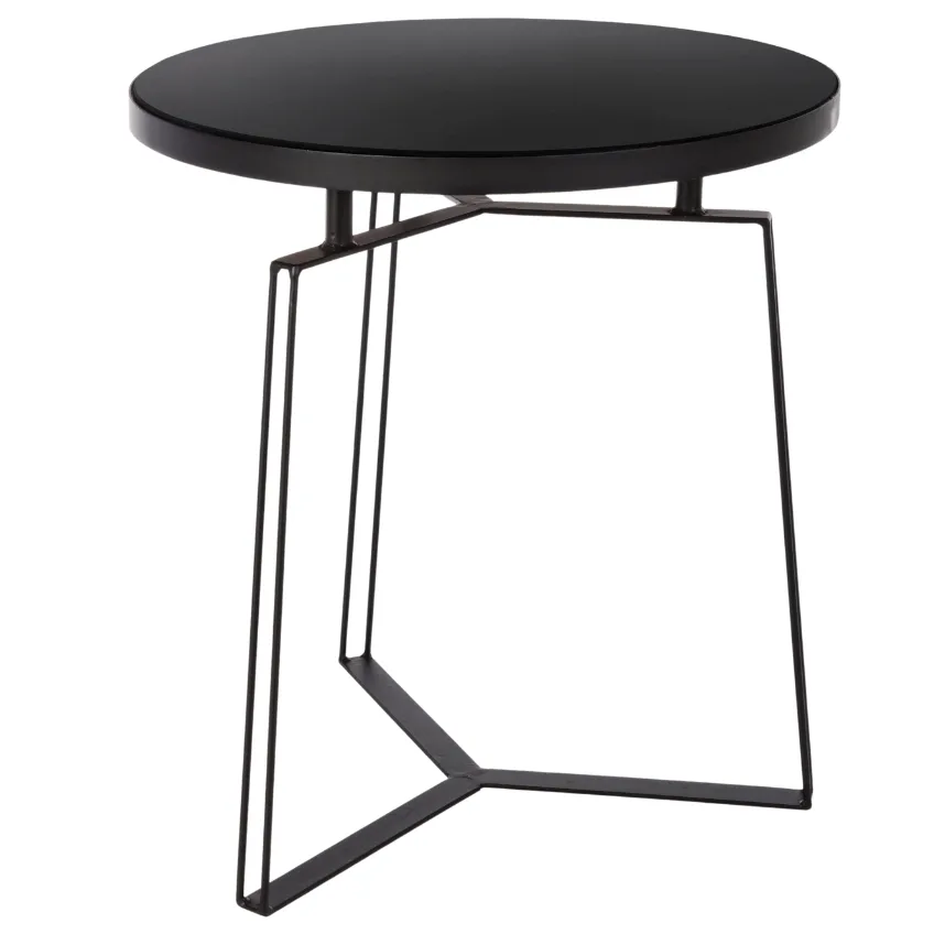 Bizzotto Kovový konferenční stolek Zahira 50 cm