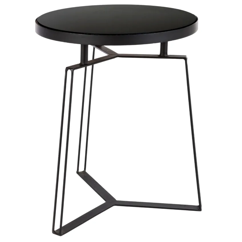 Bizzotto Kovový odkládací stolek Zahira 40 cm
