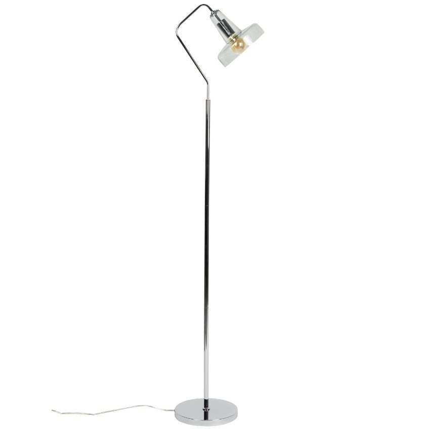 Zelená skleněná stojací lampa WLL ANSHIN 160 cm WLL