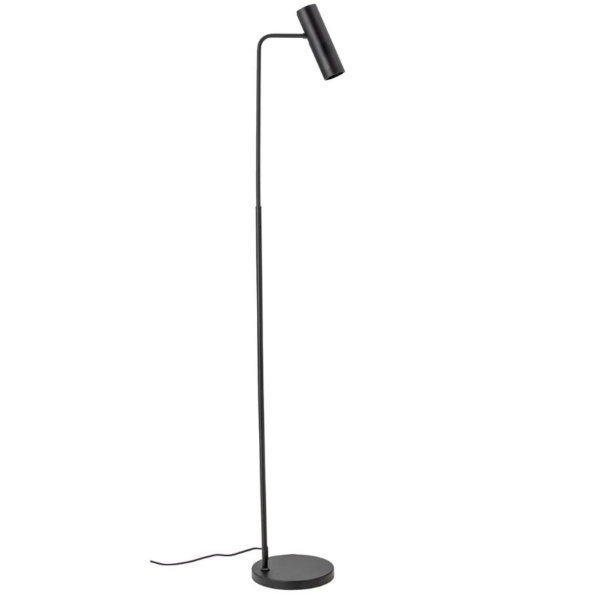 Černá kovová stojací lampa Bloomingville Roberto 155 cm Bloomingville