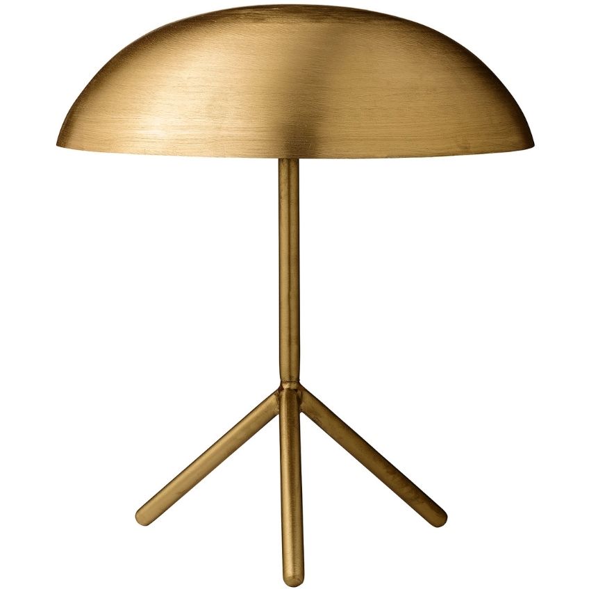 Zlatá kovová stolní lampa Bloomingville Evander Bloomingville