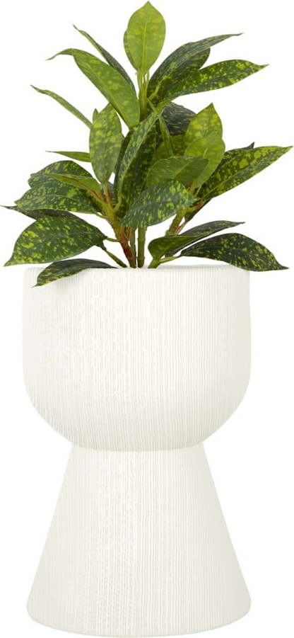 Bílý květináč PT LIVING Tam Tam