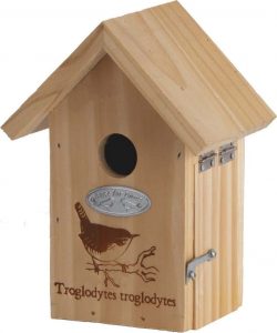 Budka pro pt&aacute;ky z masivn&iacute; borovice Esschert Design Troglodytes Esschert Design