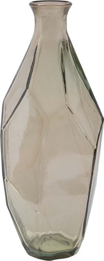 Kouřově šedá váza z recyklovaného skla Mauro Ferretti Ambra