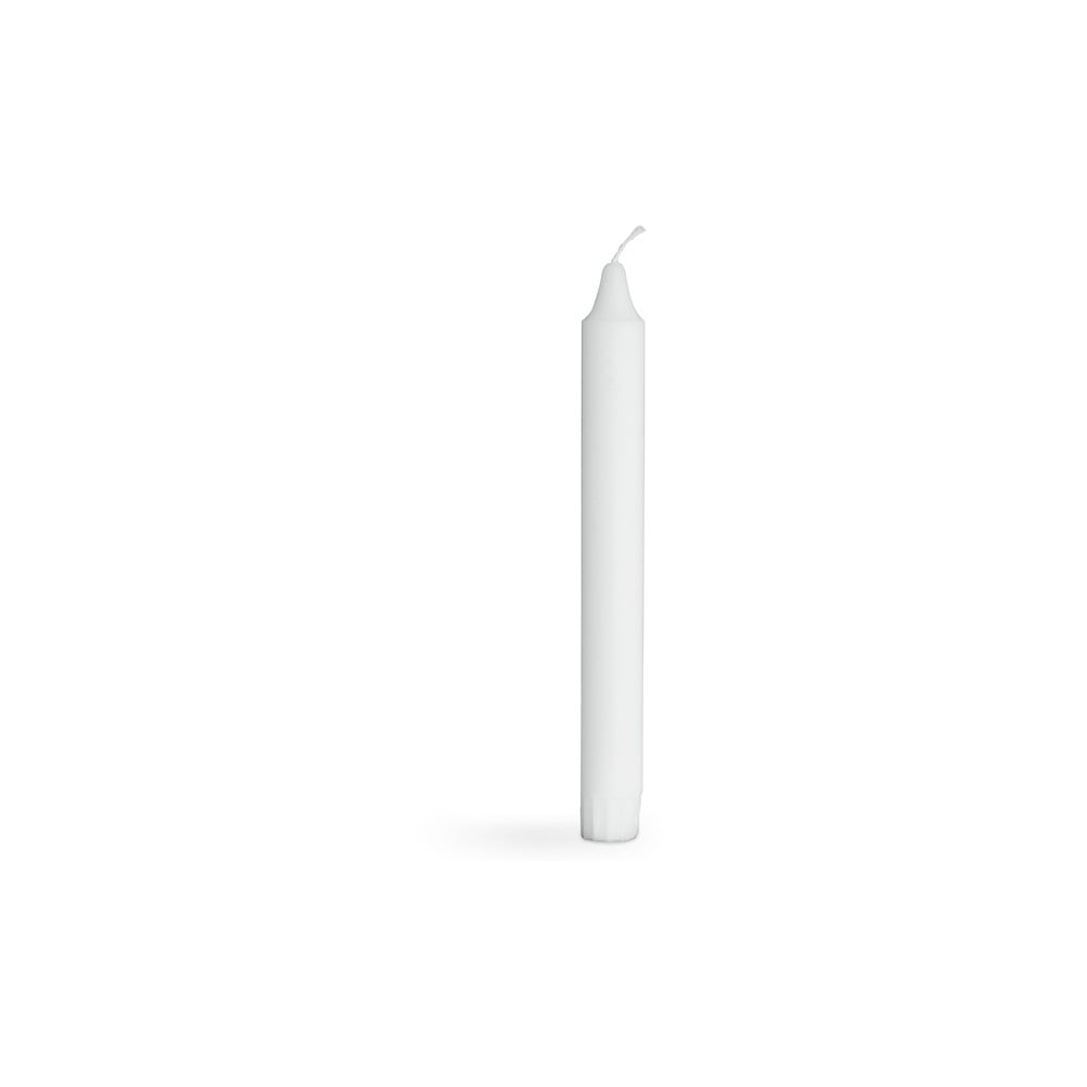 Sada 10 bílých dlouhých svíček Kähler Design Candlelights