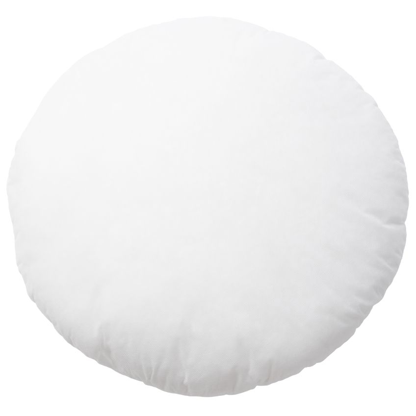 Bílá kulatá polyesterová výplň do polštáře Kave Home Fluff Ø 45 cm Kave Home