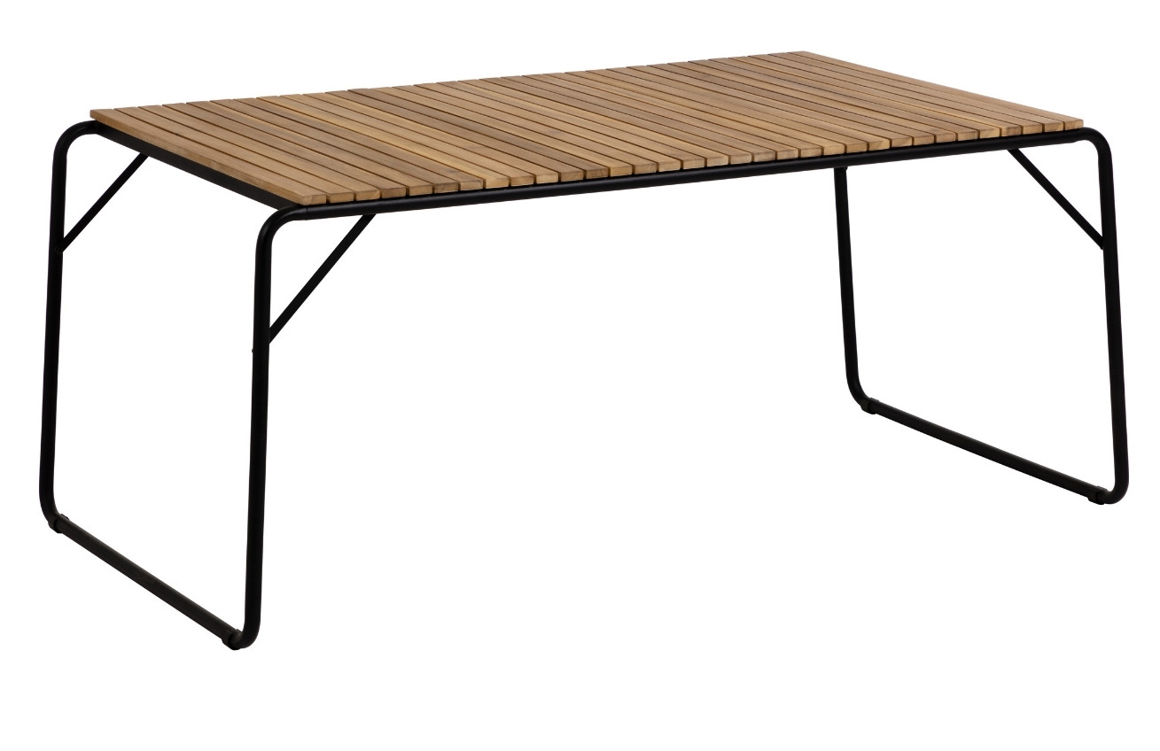 Kave Home Zahradní dřevěný stůl LaForma Yukari 165x90 cm Kave Home