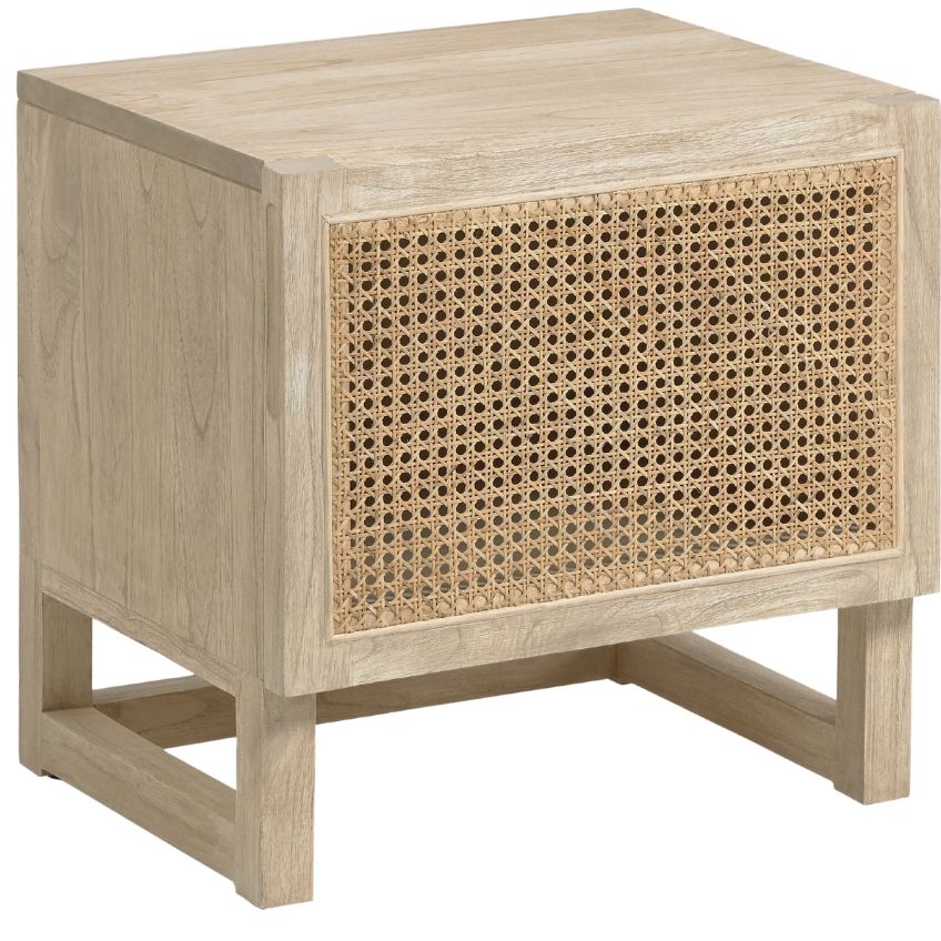 Dřevěný noční stolek Kave Home Rexit 50 x 41 cm Kave Home