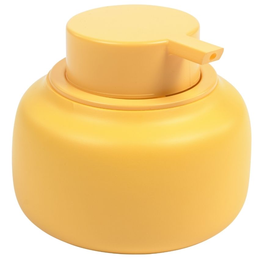 Žlutý plastový dávkovač na mýdlo Kave Home Chia Kave Home