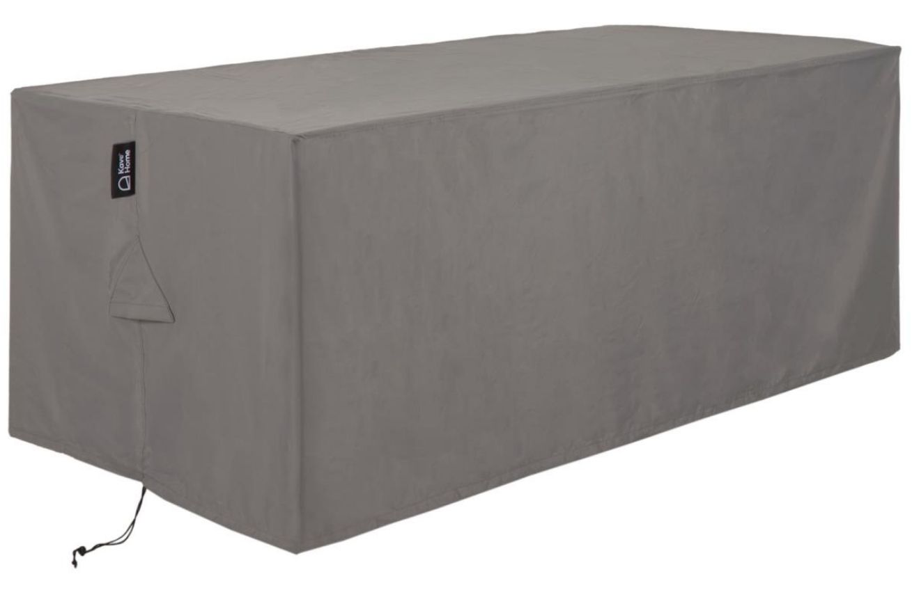 Šedý ochranný obal na zahradní stůl Kave Home Iria 210 x 110 cm Kave Home