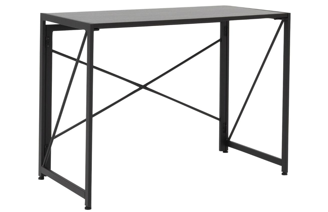 Černý pracovní skládací stůl Tenzo Fold 100 x 50 cm Tenzo