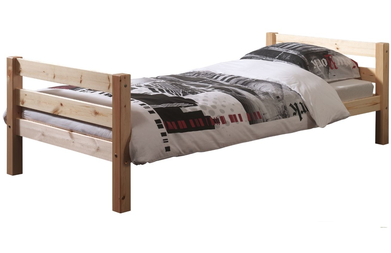 Borovicová postel Vipack Pino 90 x 200 cm Vipack