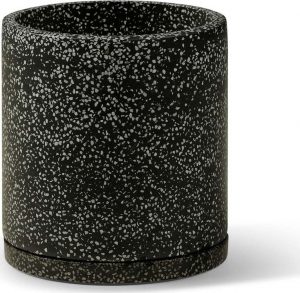 Sada 2 čern&yacute;ch květin&aacute;čů Bonami Selection Terrazzo