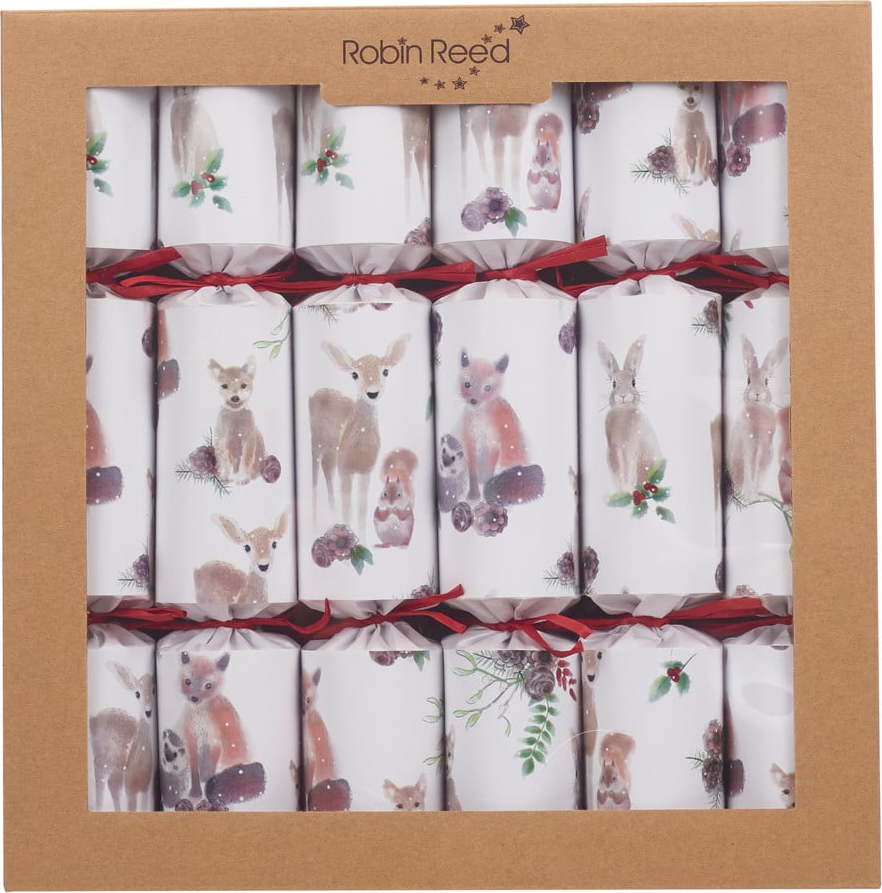 Sada 6 vánočních crackerů Robin Reed Bee Robin Reed