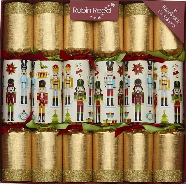 Sada 6 vánočních crackerů Robin Reed Traditional Nutcracker Robin Reed