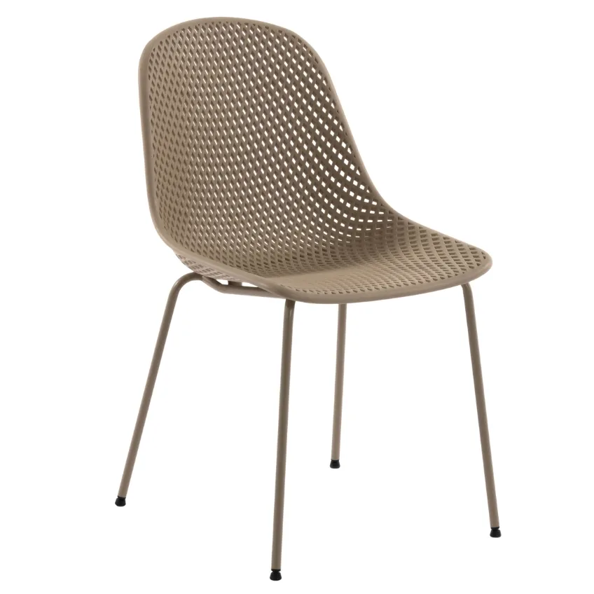 Kave Home plastová jídelní židle Quinby