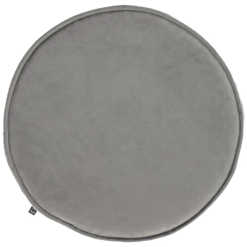 Kulatý sametový podsedák Kave Home Rimca ⌀