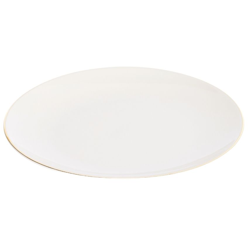 Bílý porcelánový dezertní talíř Kave Home Taisia 21 cm Kave Home