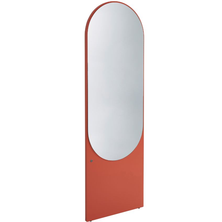 Korálově červené stojací zrcadlo Tom Tailor Color 170 x 55 cm Tom Tailor