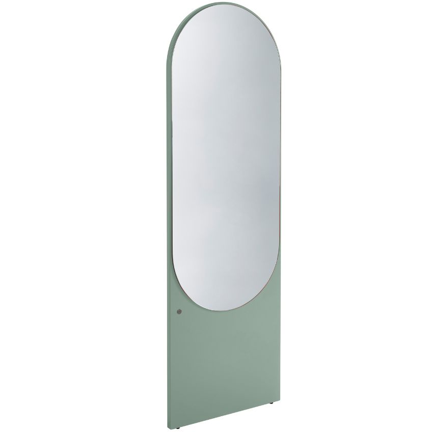 Zelené lakované stojací zrcadlo Tom Tailor Color 170 x 55 cm Tom Tailor