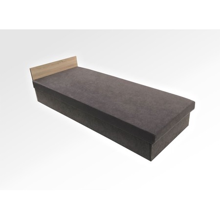 Válenda Chrisi D90 - 90x200 cm Tkanina 67 Panty vpravo Dub sonoma