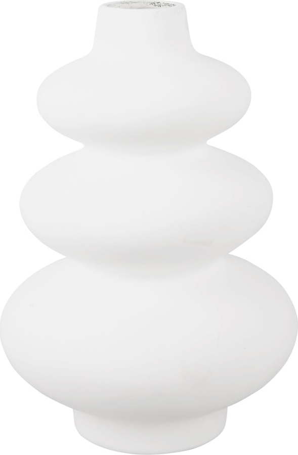 Bílá keramická váza Karlsson Circles