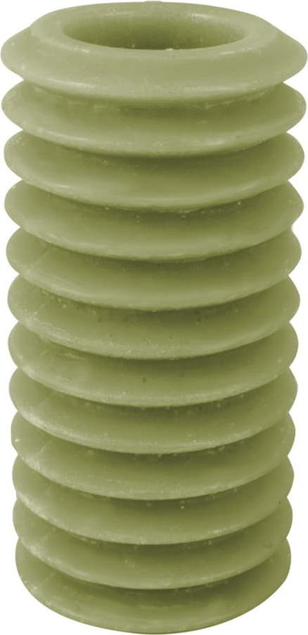 Světle zelená svíčka PT LIVING Layered