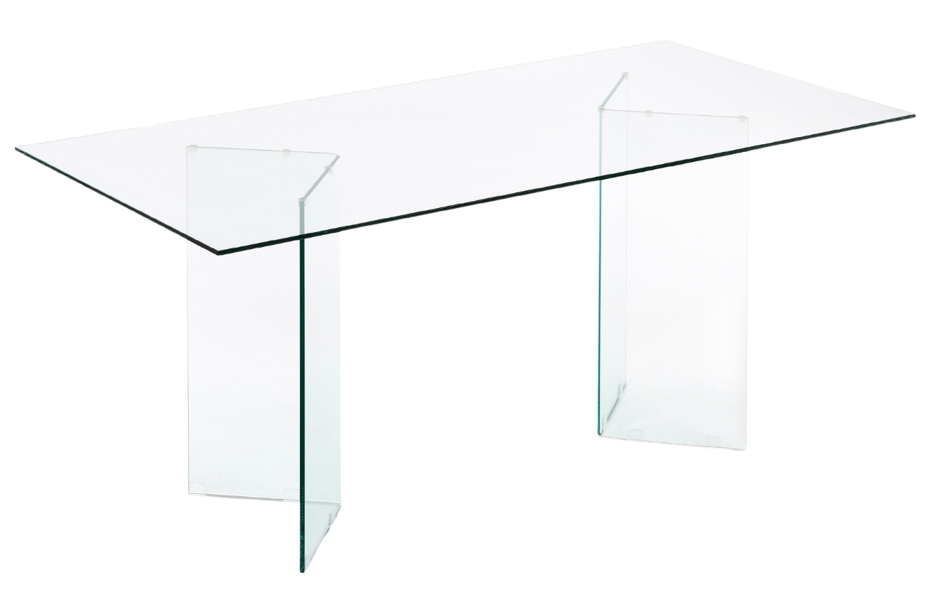 Skleněný jídelní stůl Kave Home Burano 180 x 90 cm Kave Home