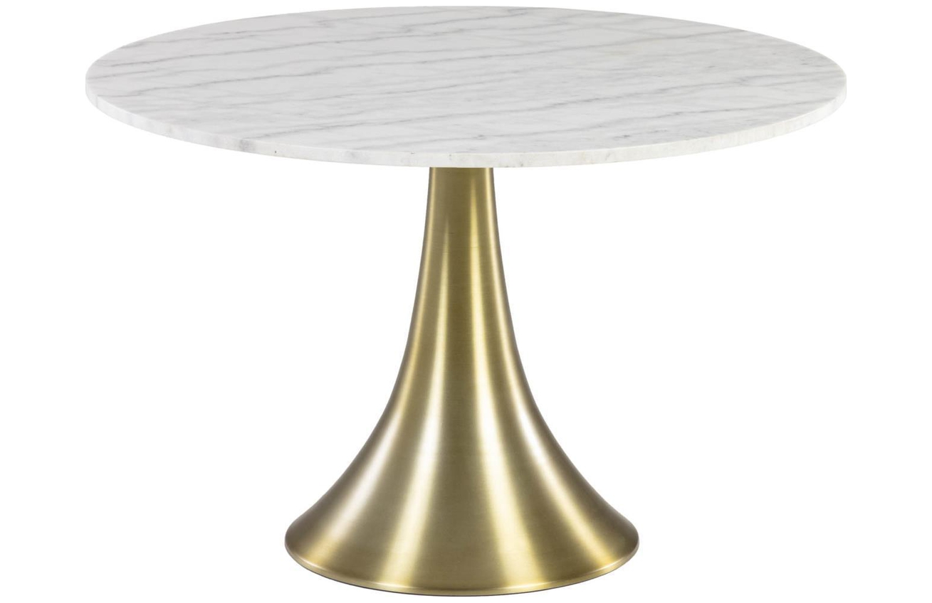 Bílý mramorový jídelní stůl Kave Home Oria 120 cm Kave Home