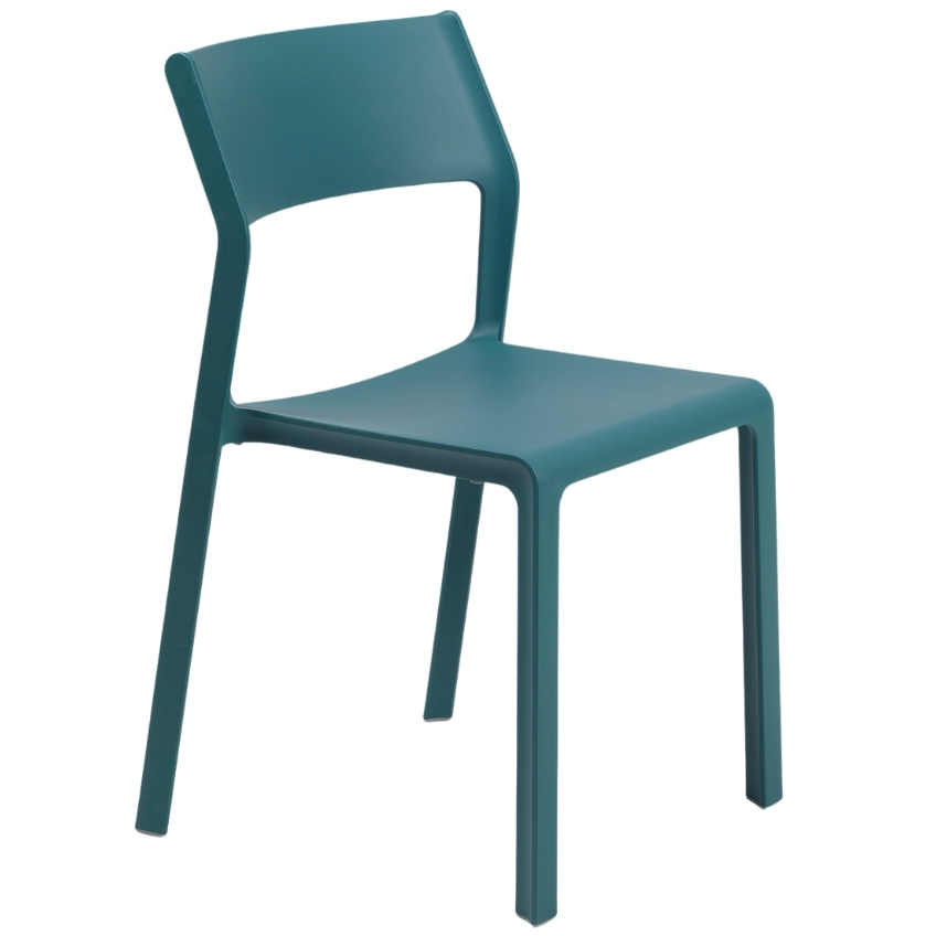 Nardi Petrolejově modrá plastová zahradní židle Trill Nardi